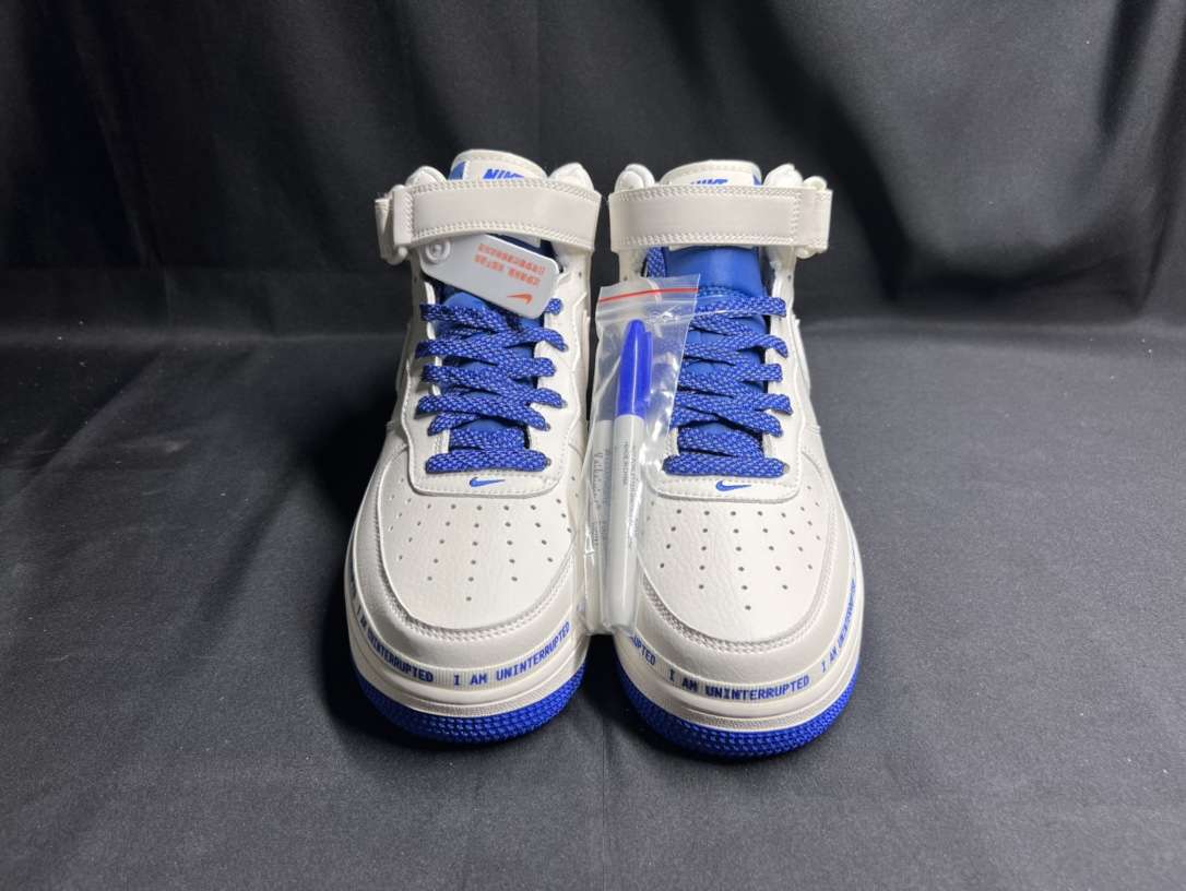 KICKWHO Uninterrupted x Nike Air Force 1 Mid“MORE THAN” - Image 3