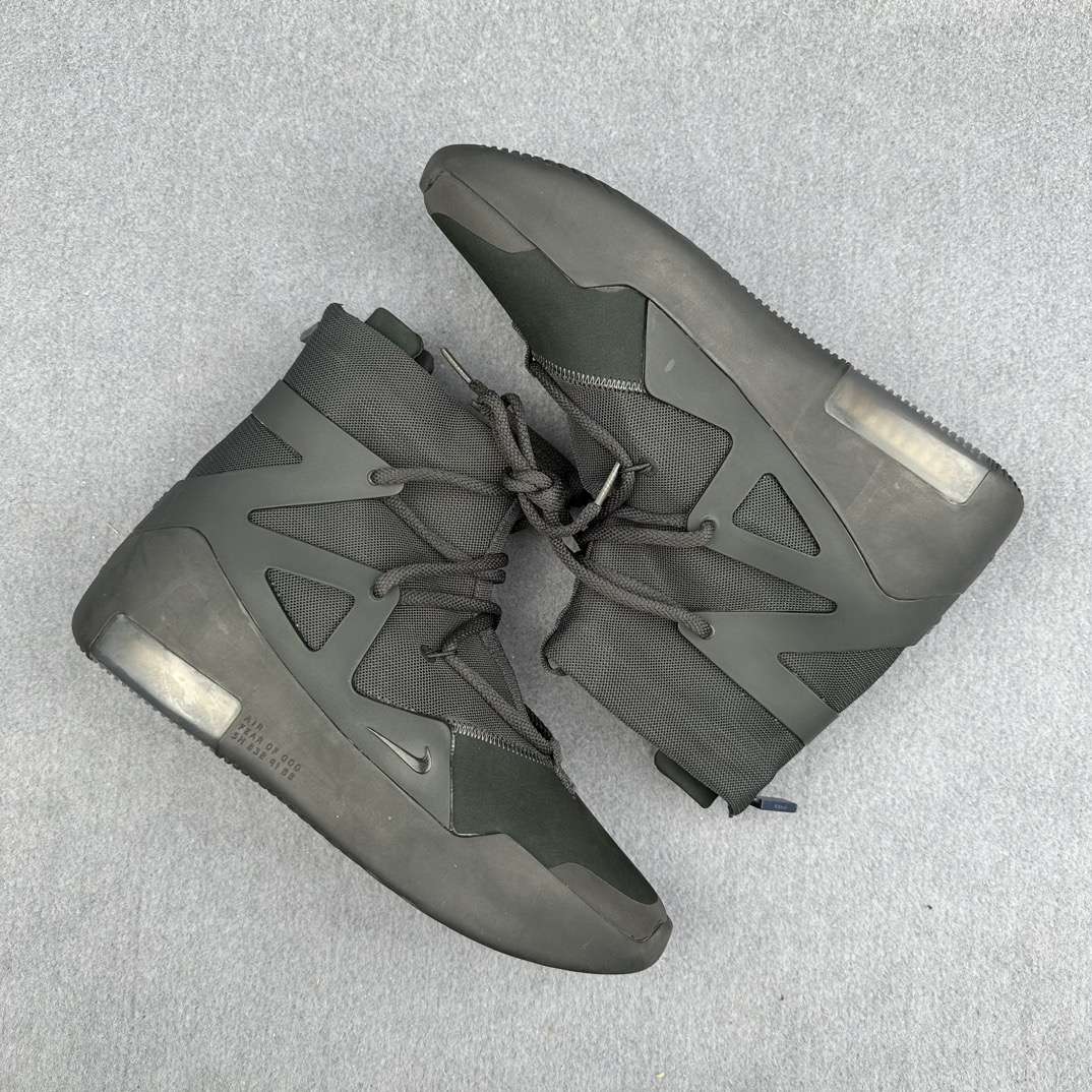 KICKWHO Fear of God x Nike Air Fear of God 1 Triple Black AR4237-005 - Image 5