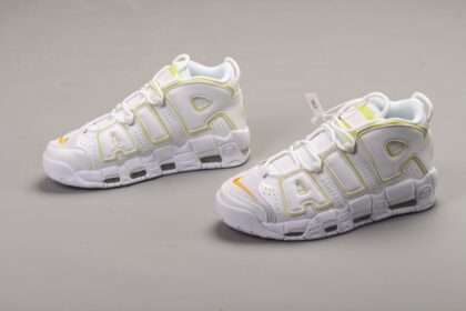 KICKWHO Nike Air More Uptempo White Yellow