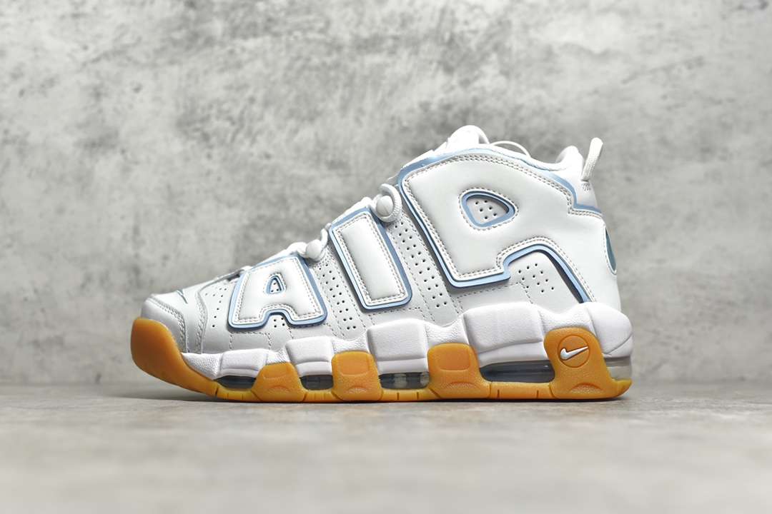 KICKWHO Nike Air More Uptempo White Aqua Gum