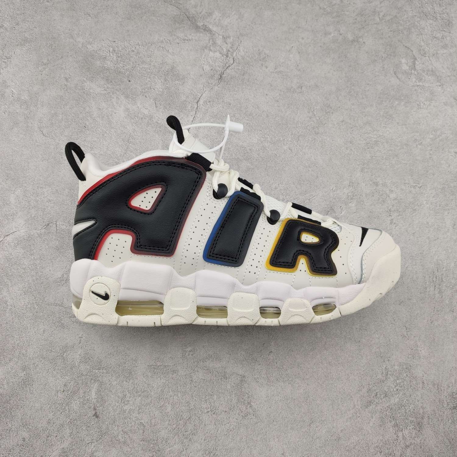 KICKWHO Nike Air More Uptempo White And Black