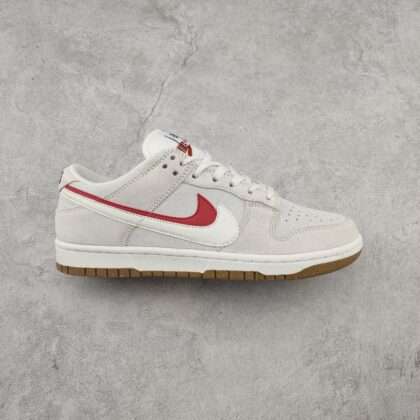 Kickswho Nike Dunk Low SE 85 "Gray White Red"