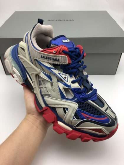 KICKWHO Balenciaga Track Sneaker 2.0 Red Blue