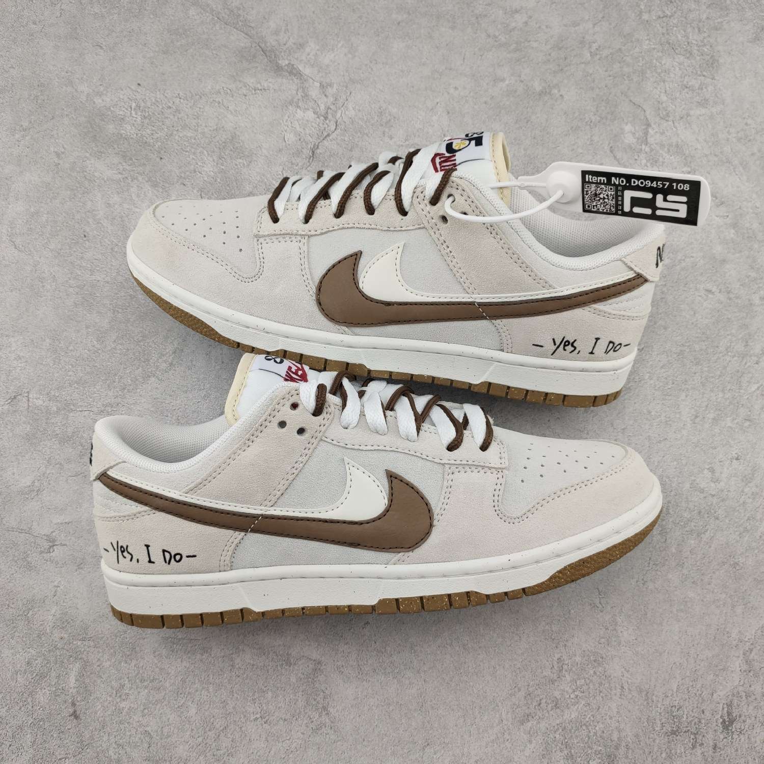 Kickswho Nike Dunk Low SE "85" Brown White - Image 2