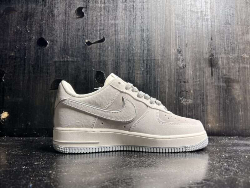 Kickswho Nike Air Force 1 Beige Gray - Image 2