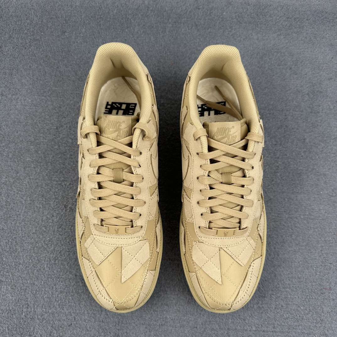 KICKWHO Billie Eilish x Nike Air Force 1 Low "Mushroom" and "Sequoia" - Image 4