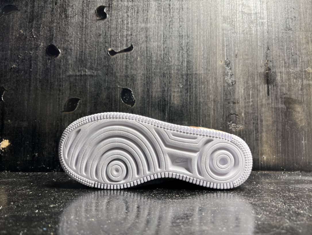 Kickswho Nike Air Force 1 Shadow White Orange - Image 6