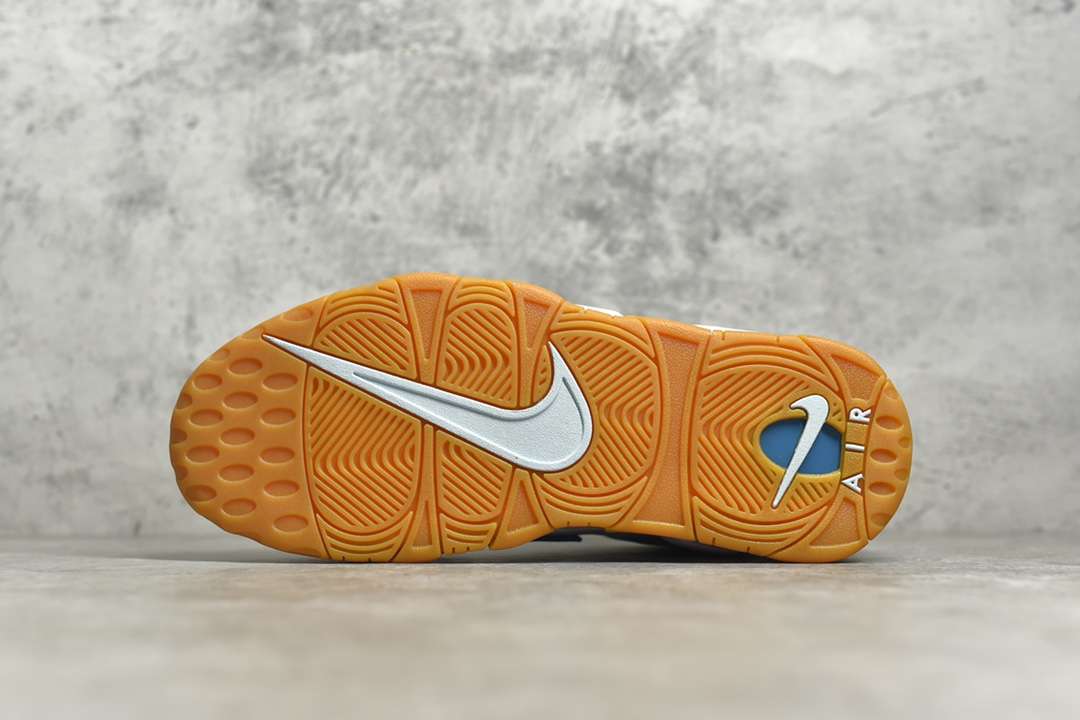 KICKWHO Nike Air More Uptempo White Aqua Gum - Image 6