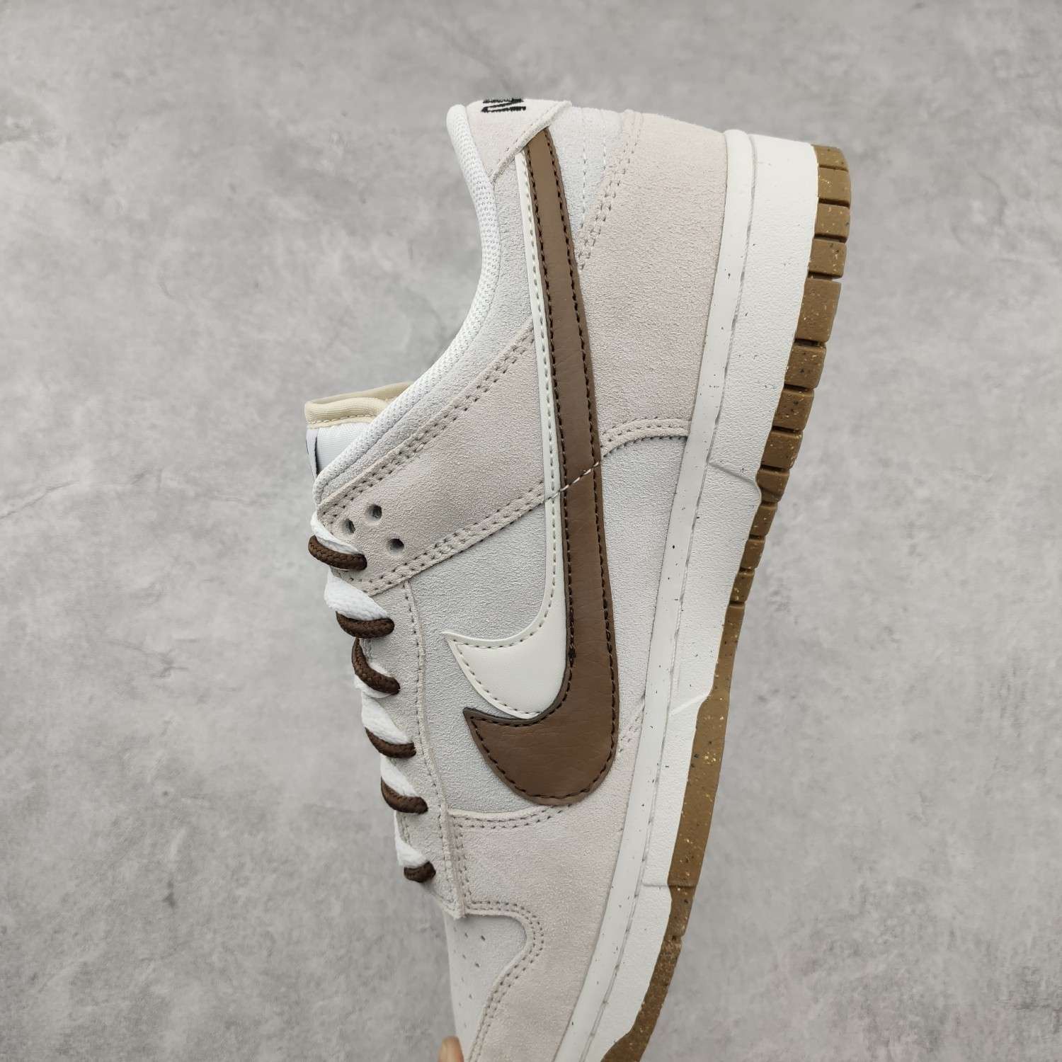 Kickswho Nike Dunk Low SE "85" Brown White - Image 7