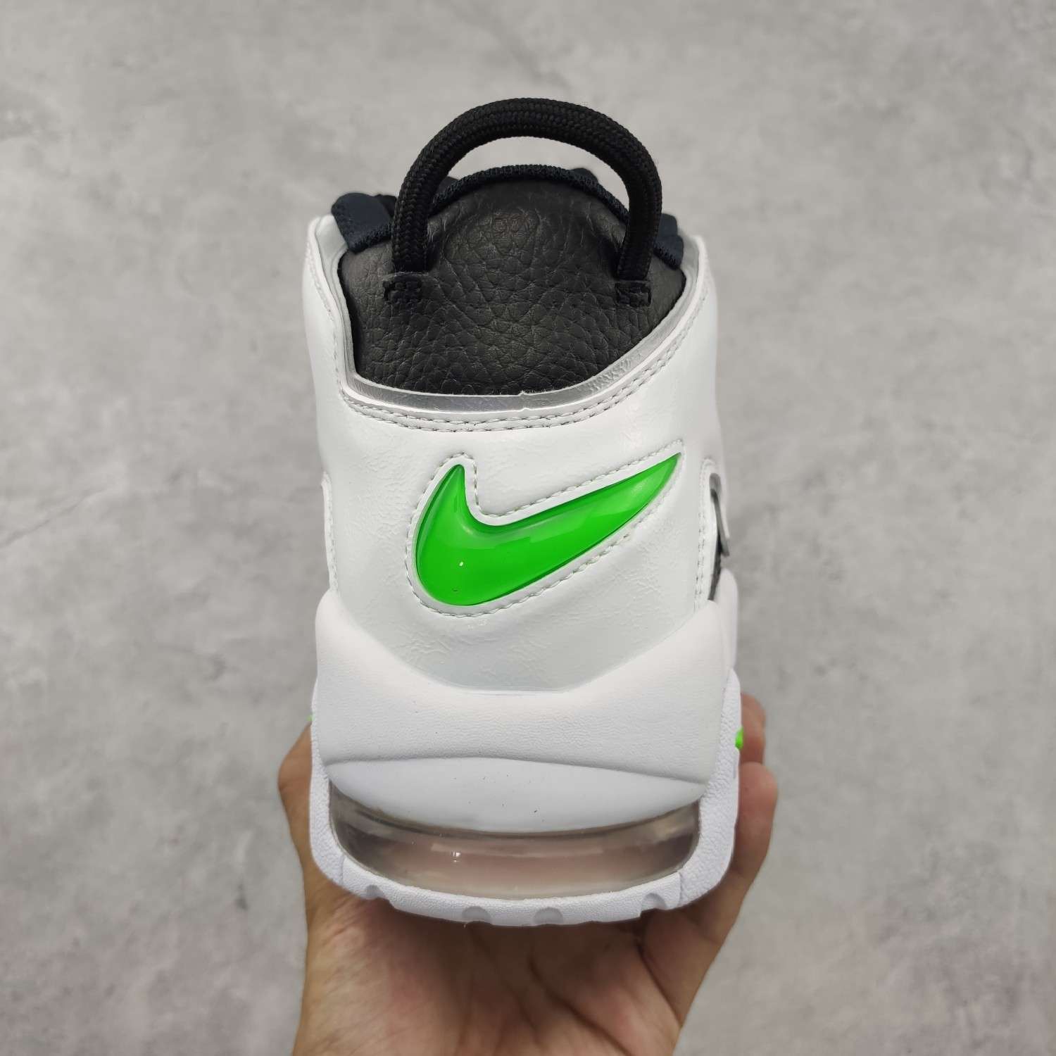 KICKWHO Nike Air More Uptempo Black White - Image 8