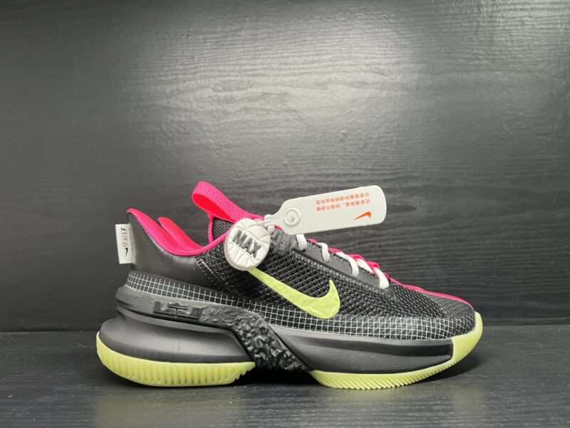 KICKWHO Nike LeBron Ambassador 13 Sneakers Black Red Glow In The Night
