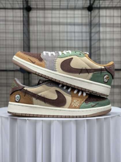 Kickswho Zion Williamson X Air Jordan 1 Retro Low OG 'Voodoo' DZ7292 200