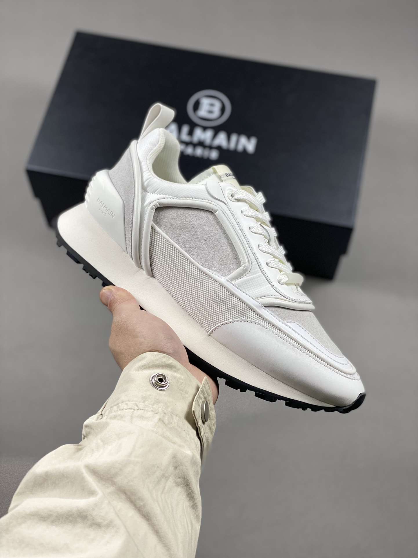 KICKWHO Balmain Racer Sneakers Biano