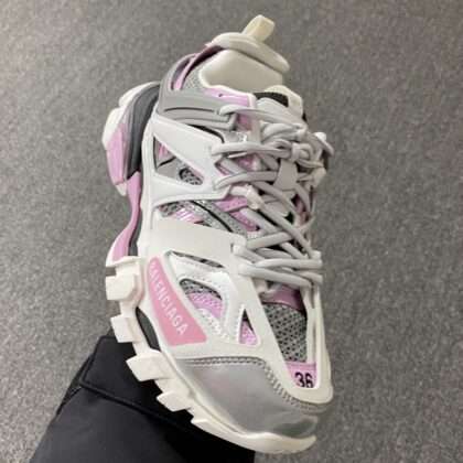 KICKWHO Balenciaga Track Sneaker 3.0 White Gray Pink
