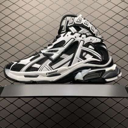 KICKWHO Balenciaga Runner Hightop Black White