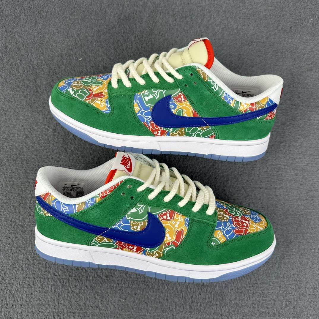 Kickswho Nike Dunk SB Low "Foam Finger" Green DZ5184-300 - Image 2
