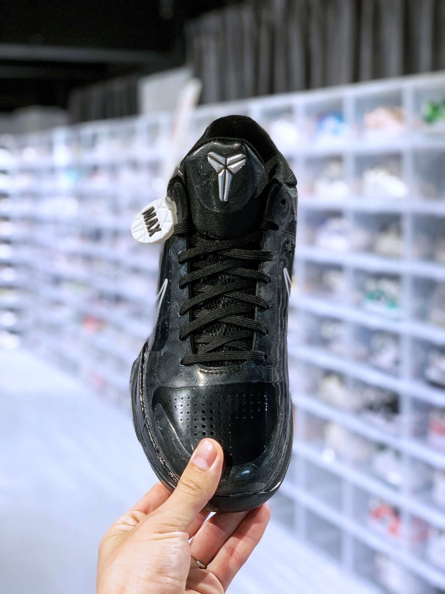 KICKWHO Nike Zoom Kobe 5 V Black Sneakers - Image 2