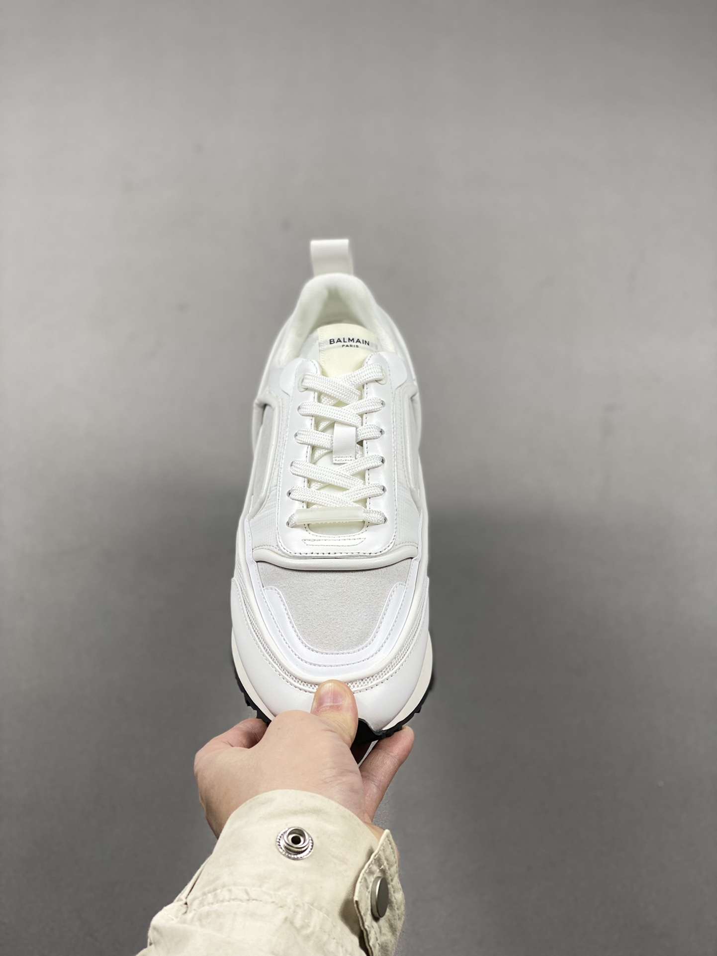 KICKWHO Balmain Racer Sneakers Biano - Image 2