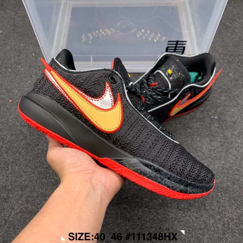 KICKWHO Nike LeBron Witness 20 Sneakers Black - Image 2