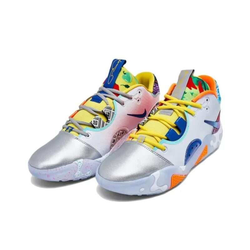 KICKWHO Nike PG6 Sneakers Silver Muticolor - Image 2