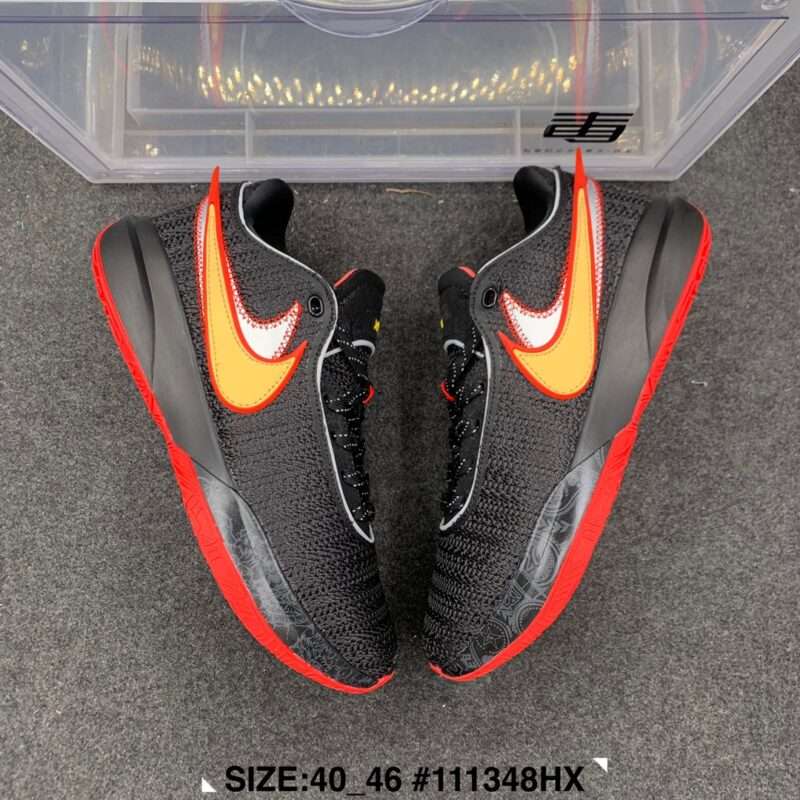 KICKWHO Nike LeBron Witness 20 Sneakers Black - Image 3