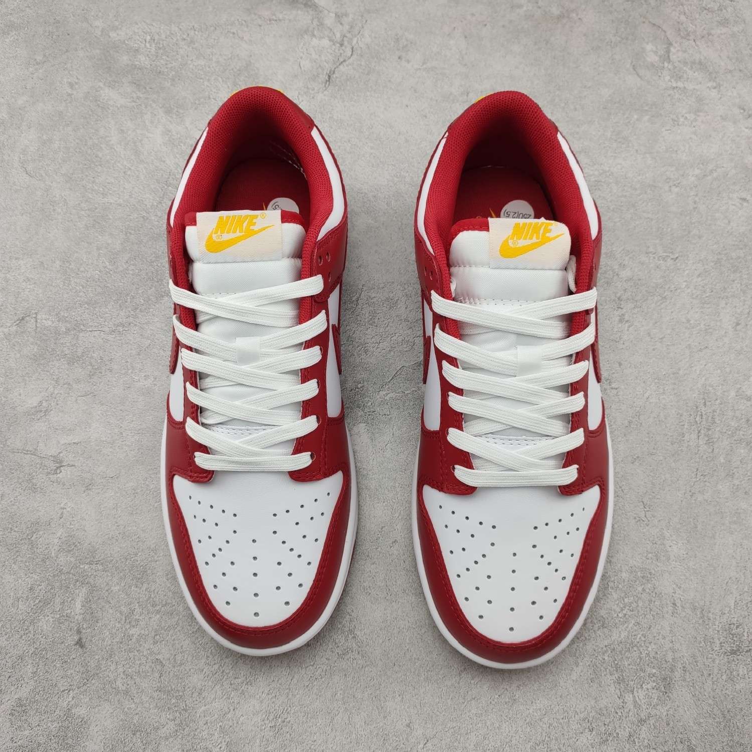 Kickswho Nike SB Dunk Low White Red DD1391 602 - Image 3