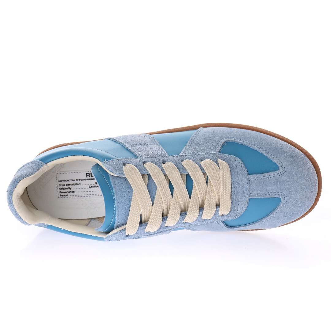 KICKWHO Maison Margiela 22 Classic Replica Leather Low Sneakers - Image 4