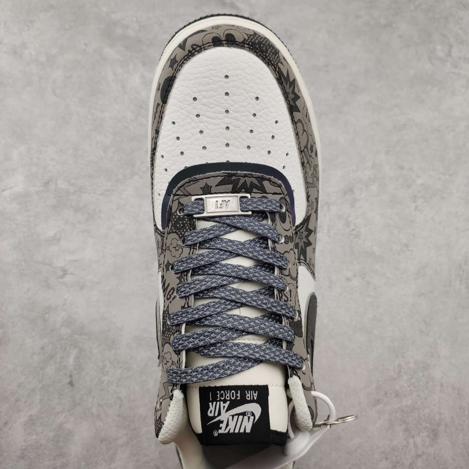 Kickswho Nike Air Force 1'07 Low White Black ZG0088-811 - Image 4