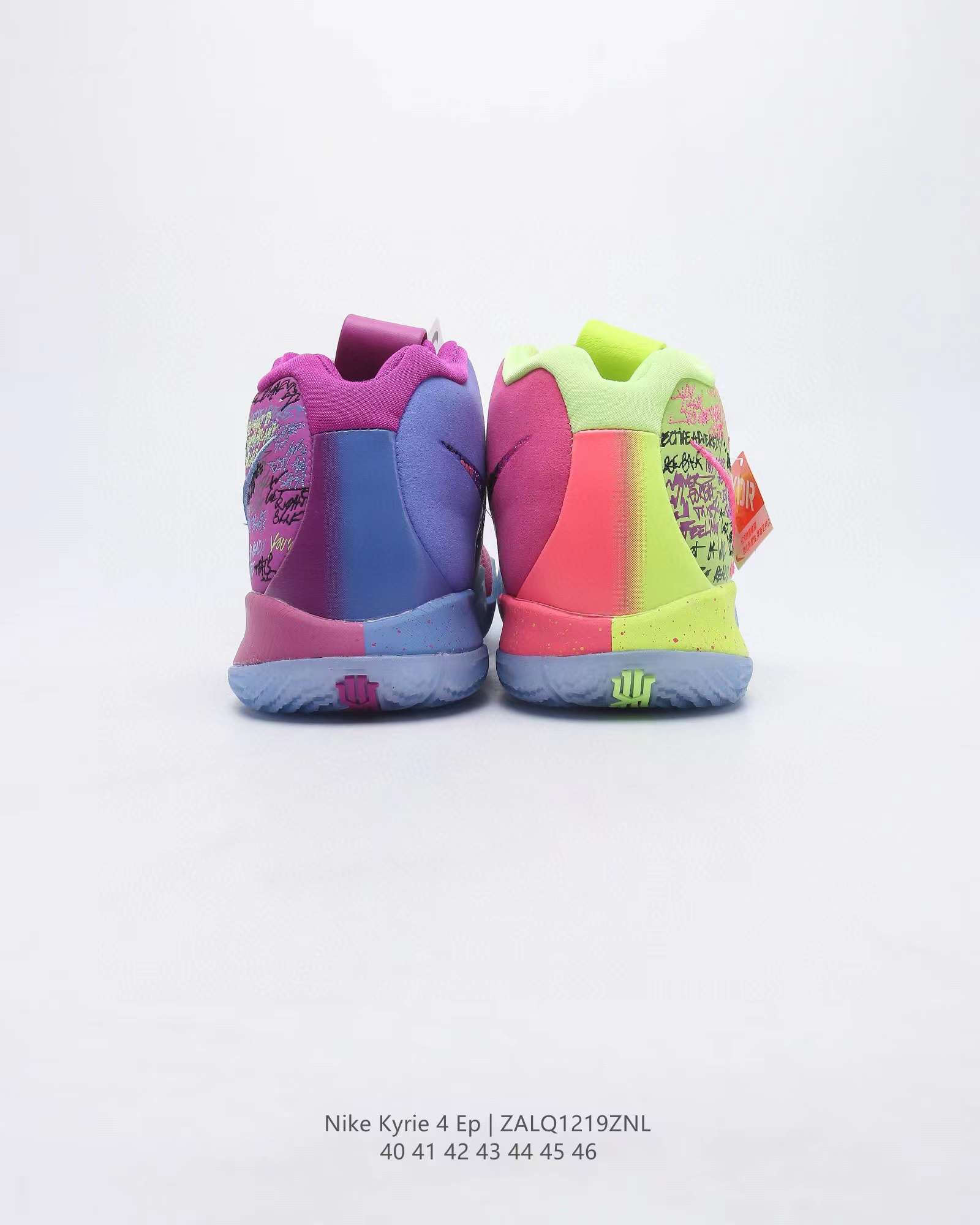Kickswho Nike Kyrie 4 Confetti Sneakers - Image 5