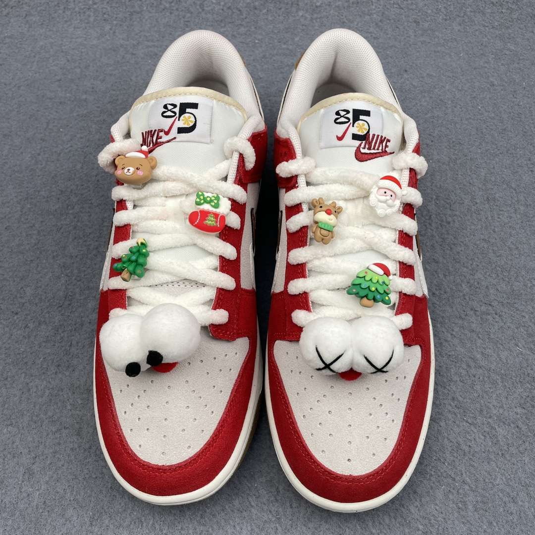 Kickswho Nike Dunk Low SE"85" Sneakers Red Grey - Image 5