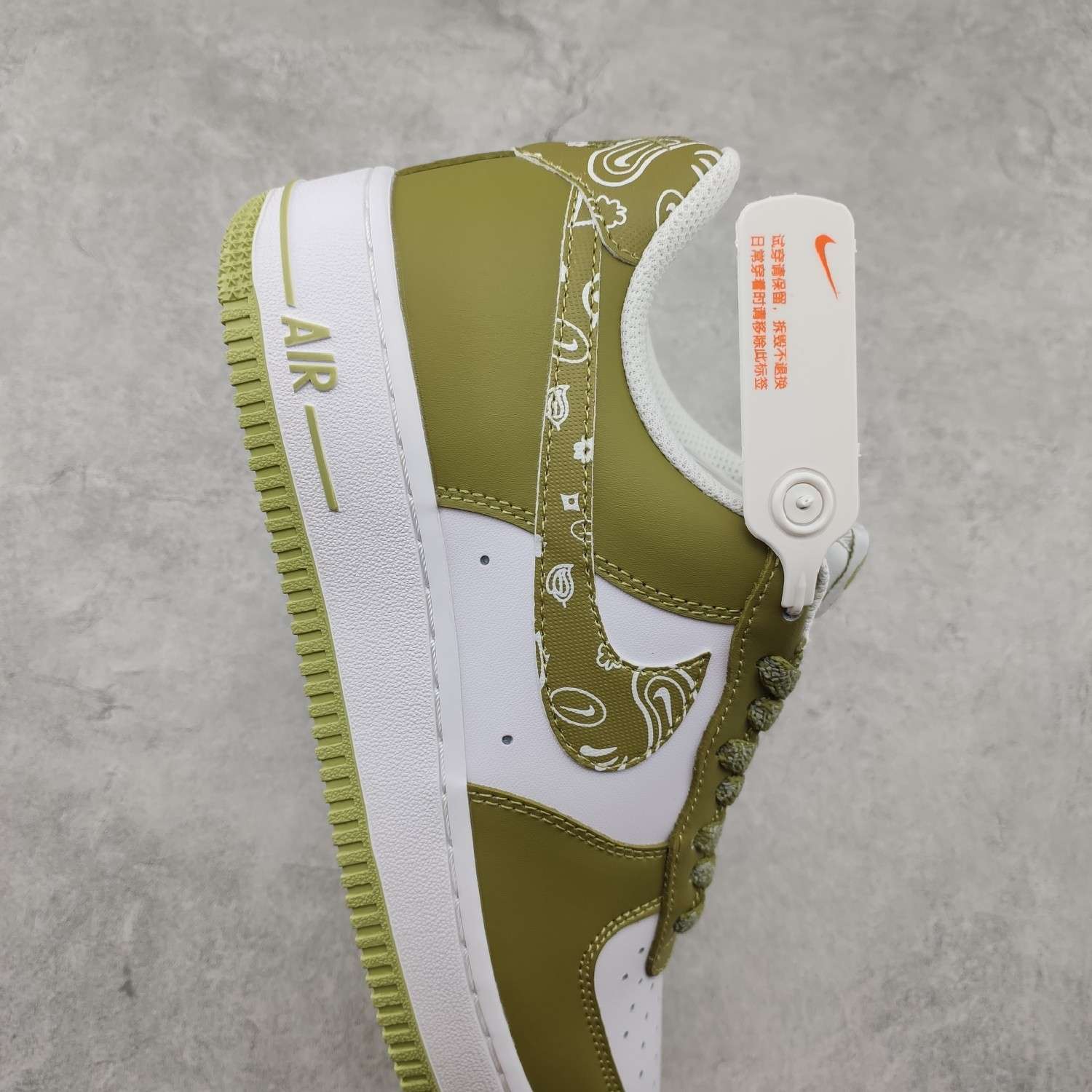 Kickswho Nike Air Force 1'07 Low White Green XM6386-556 - Image 5