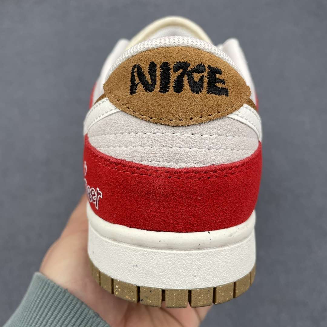 Kickswho Nike Dunk Low SE"85" Sneakers Red Grey - Image 6