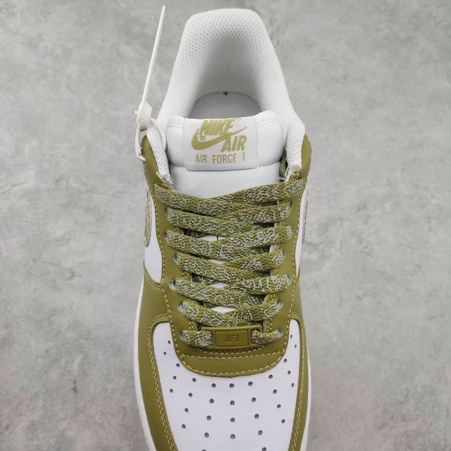 Kickswho Nike Air Force 1'07 Low White Green XM6386-556 - Image 6