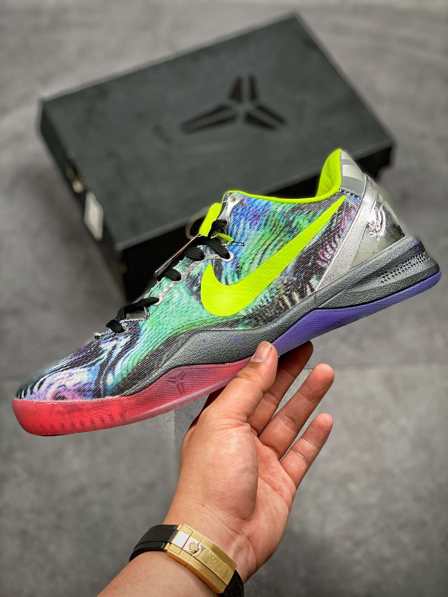 KICKWHO Nike Kobe 8 Prelude Reflection Sneakers - Image 6