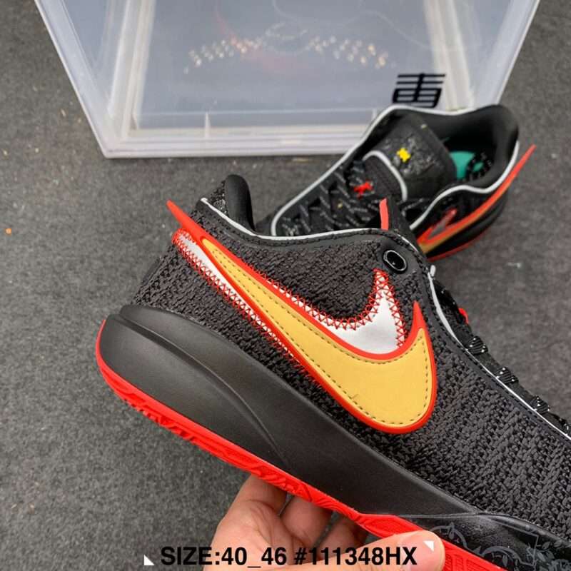 KICKWHO Nike LeBron Witness 20 Sneakers Black - Image 6