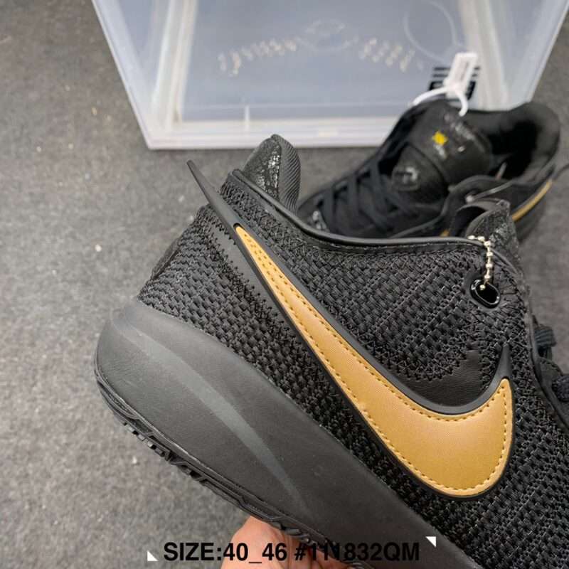 KICKWHO Nike LeBron Witness 20 Sneakers Black Yellow - Image 6
