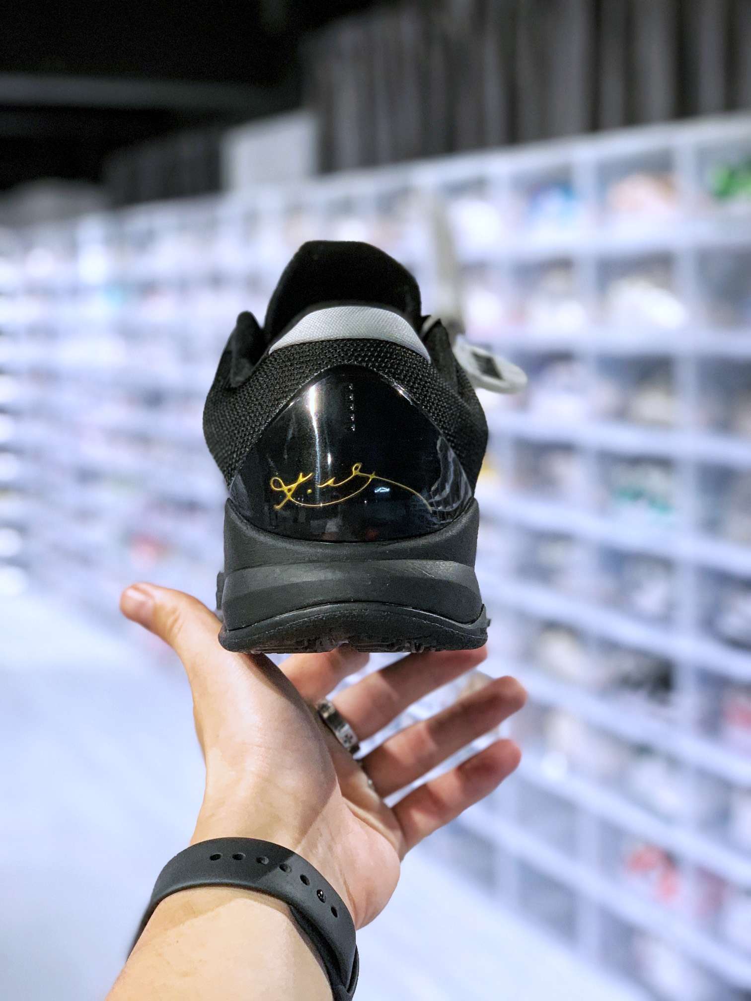 KICKWHO Nike Zoom Kobe 5 V Black Sneakers - Image 7