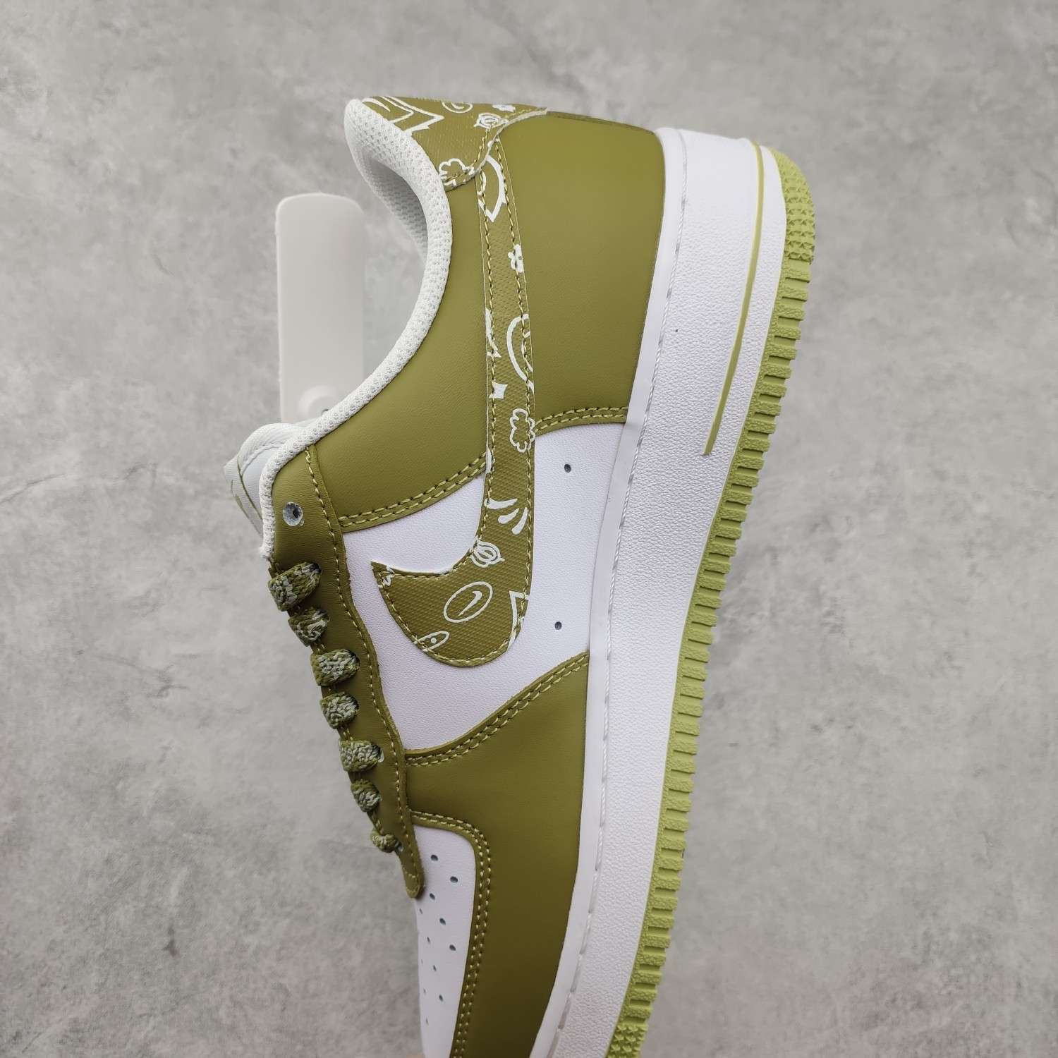Kickswho Nike Air Force 1'07 Low White Green XM6386-556 - Image 7