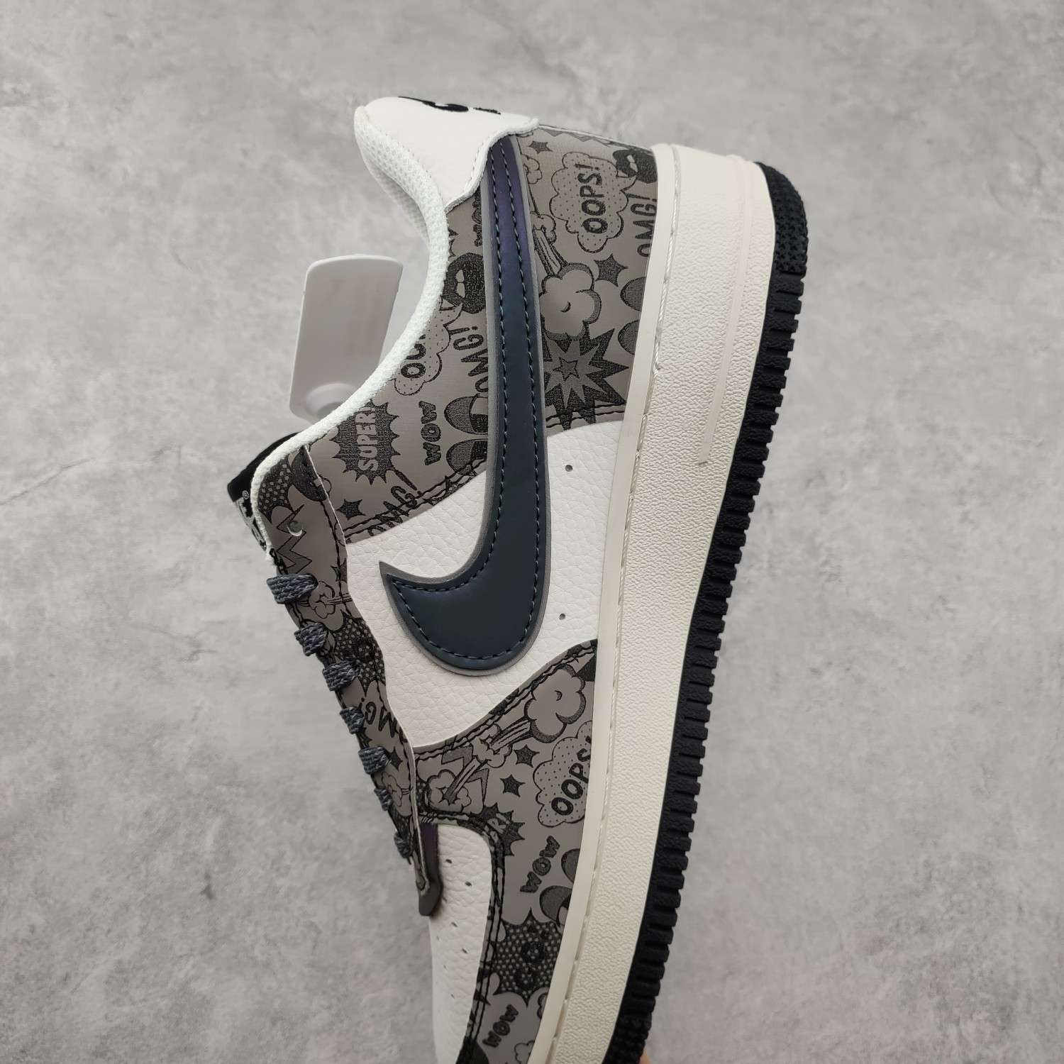 Kickswho Nike Air Force 1'07 Low White Black ZG0088-811 - Image 7