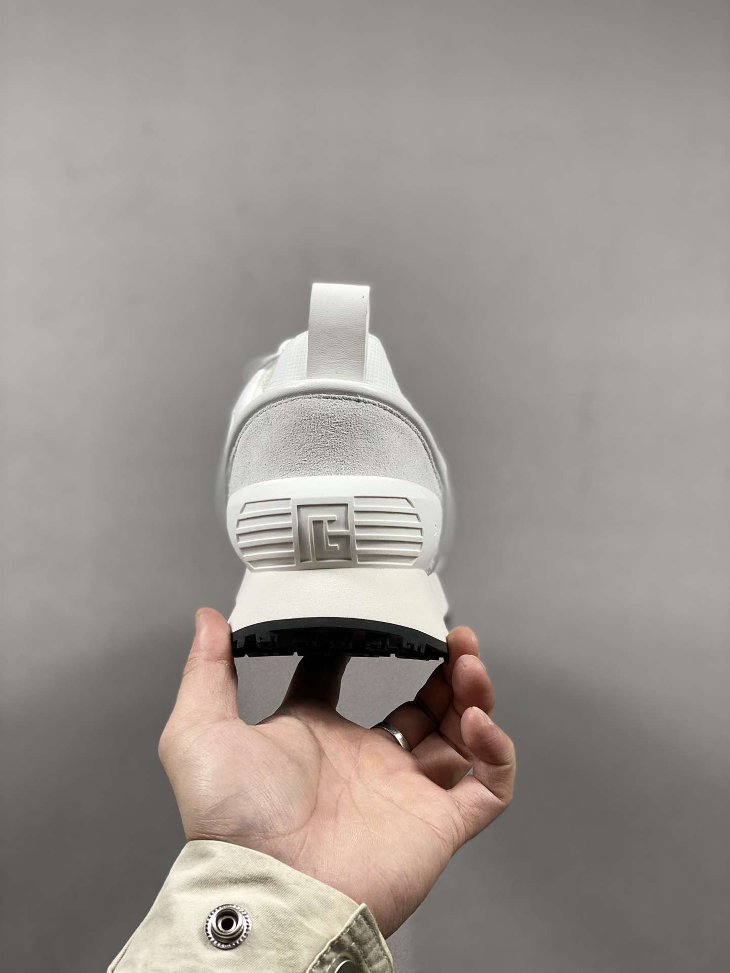 KICKWHO Balmain Racer Sneakers Biano - Image 7