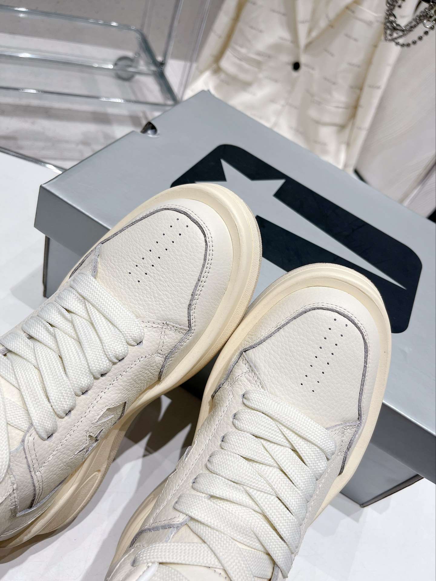 KICKWHO Rick Owens xConverse DRKSHDW TURBOWPN High-top Sneakers - Image 7