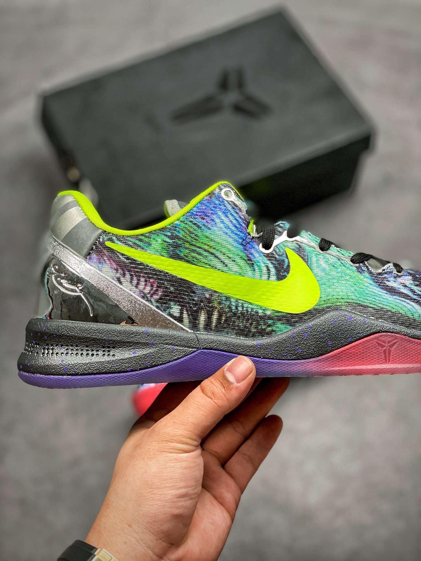 KICKWHO Nike Kobe 8 Prelude Reflection Sneakers - Image 7
