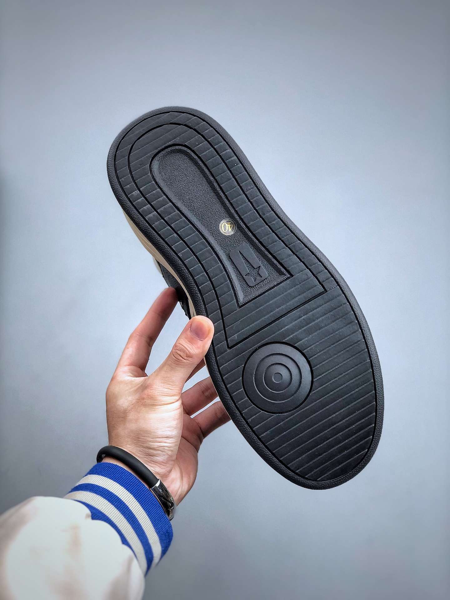 KICKWHO Rick Owens xConverse DRKSHDW TURBOWPN High-top Sneakers Black Beige - Image 8