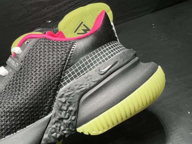 KICKWHO Nike LeBron Ambassador 13 Sneakers Black Red Glow In The Night - Image 8