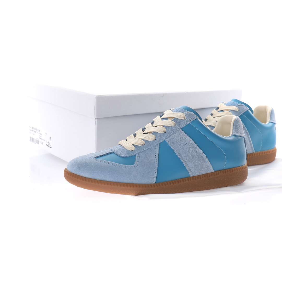 KICKWHO Maison Margiela 22 Classic Replica Leather Low Sneakers - Image 9