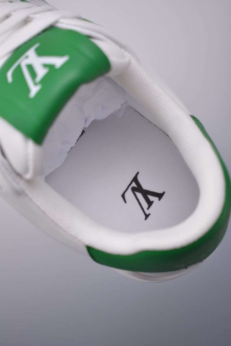 KICKWHO Louis Vuitton Trainer Sneakers Green White - Image 9