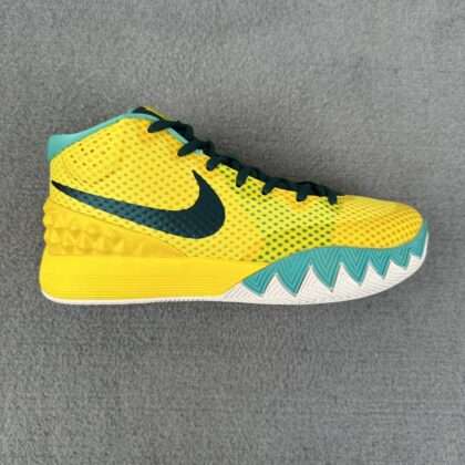 Kickswho Nike Kyrie 1 "Letterman" Yellow Sneakers