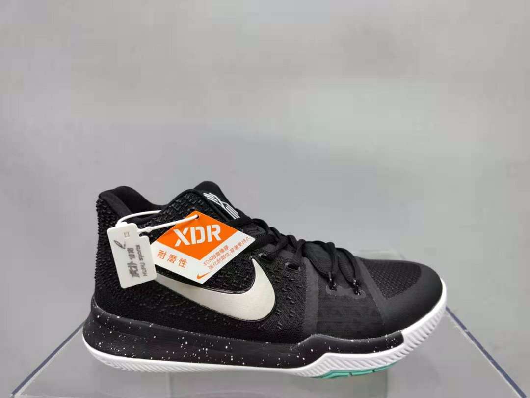 Kickswho Nike Kyrie 3 "Black Ice" Black Sneakers - Image 2