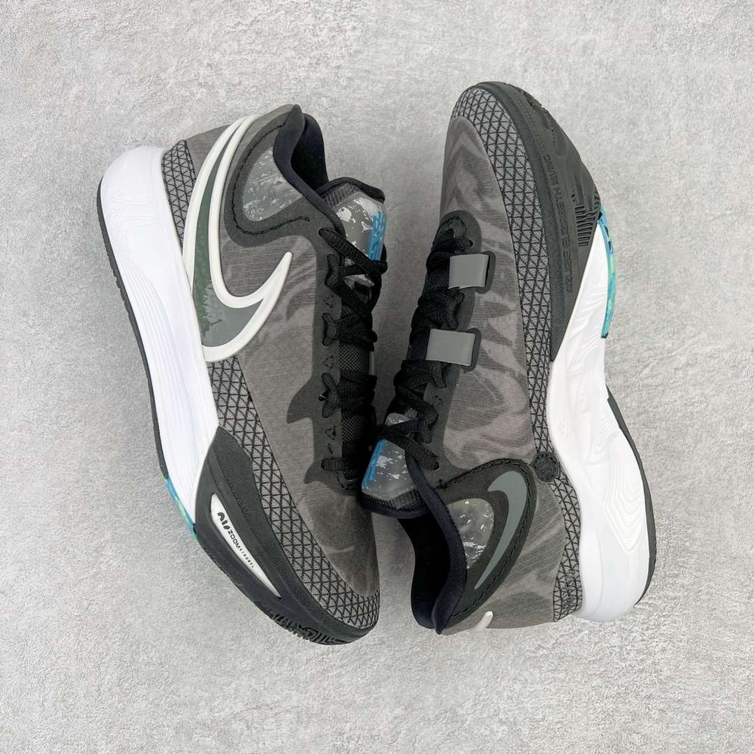 Kickswho Nike Kyrie 9 Sneakers Grey Black DJ6017-001 - Image 3