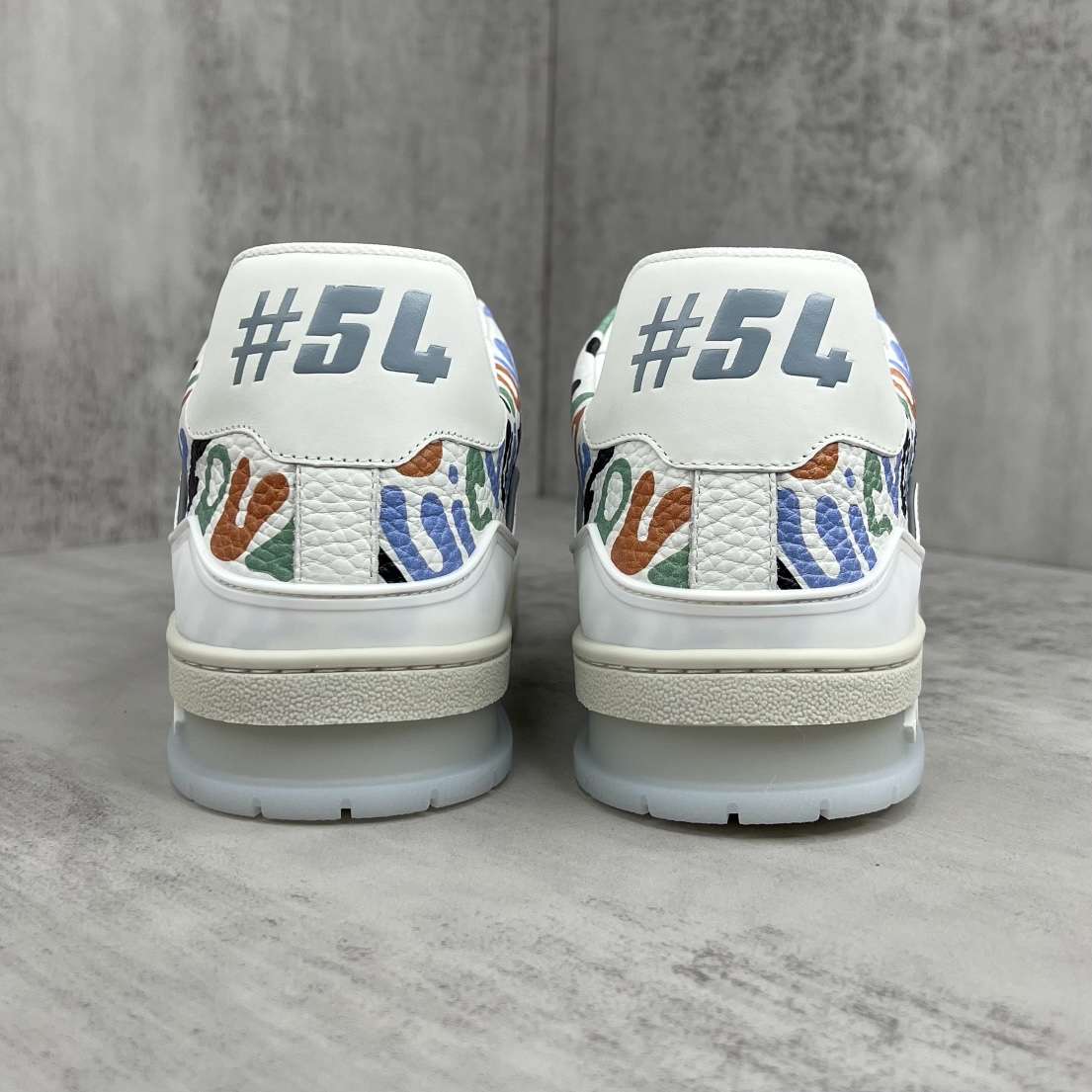 KICKWHO Louis Vuitton Trainer Sneakers White - Image 5